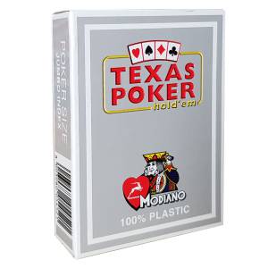 Pack Modiano "TEXAS POKER HOLD EM" - 9 spel + 1 spel GRATIS!