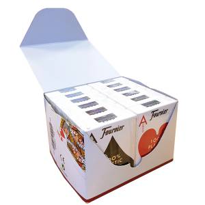 Kartusche mit 12 Spielen Fournier "TITANIUM SERIE JUMBO"