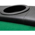 Poker Table "ECO" - Folding Legs - 10 Players - Microfiber Cloth and Foam Edges