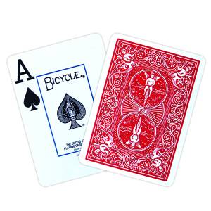 Duo Pack Bicycle "PRESTIGE" - 2 jeux de 55 cartes 100% Plastique – format poker – 2 index jumbo