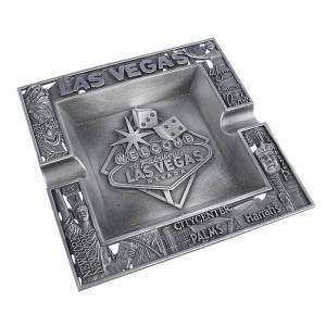 Cenicero metálico "LAS VEGAS"