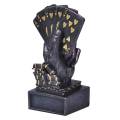 Trophée de Poker "ROYAL FLUSH" en résine