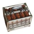"BC ALU 600" Poker Chip Storage Bird Cage - with 2 lockable latches - sold with racks.