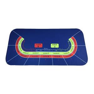 Tappeto da baccarat "BLU" -...