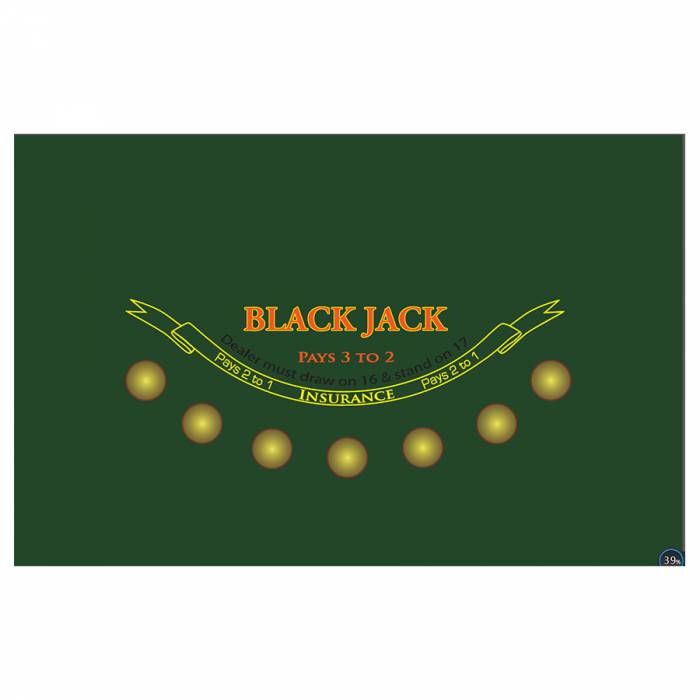 Tapete de Black Jack PRO - 197 cm
