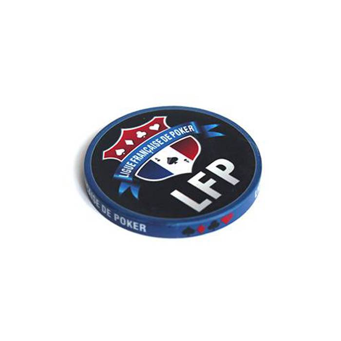 Custom ceramic Dealer/Card Guard - full color printing