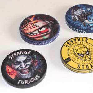 Rivenditore / Card Guard personalizzato in ceramica - stampa completa
