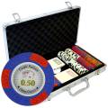 Mallette de 300 jetons de poker "LAS VEGAS" - version CASH GAME - en clay composite 14 g - avec accessoires