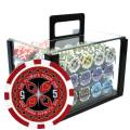 Jaula para pájaros con 600 fichas de póker "ULTIMATE POKER CHIPS" - versión CASH GAME - ABS inserto metálico de 12 g.