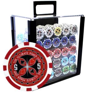 1000 "ULTIMATE POKER CHIPS"...