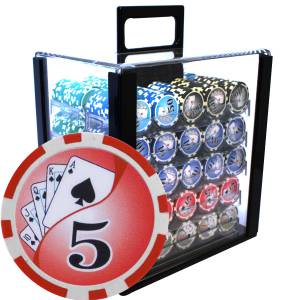 "YING YANG" 1000 poker chip...