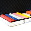 Mallette de 500 jetons de poker "SUITED - COLOR" - en ABS insert métallique 12 g - avec accessoires