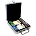 "Welcome to Las Vegas" Poker Chip Set - Tournament Version - in ABS with 12g metal insert - with accessories.
