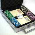 "Welcome to Las Vegas" Poker Chip Set - Tournament Version - in ABS with 12g metal insert - with accessories.