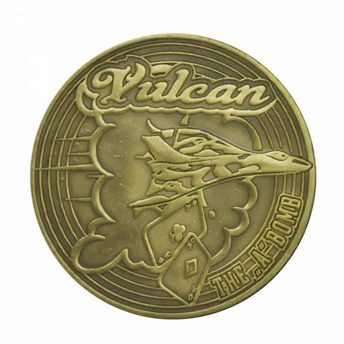 Guarda de cartas "VULCAN" - 45 mm - de metal - EDICIÓN LIMITADA
