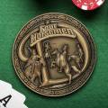 Chroniarz kart "CZTERECH JEŹDŹCÓW" – 45mm - z mosiądzu - LIMITOWANE WYDANIE