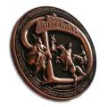 Kaarthouder "VIER RUITERS" - 45mm - messing - BEPERKTE EDITIE