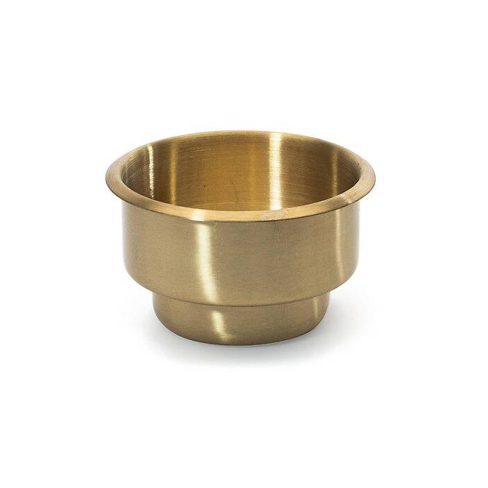 Cup holder "DOUBLE SIZE - LAITON" - pour table de poker