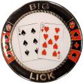 Card-Guard "BIG LICK - BIG SLICK" - em metal - 50mm de diâmetro.