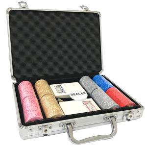 200 chips poker set "Series 1 - Cents" - in 10 g ceramic EXCLUSIVE TO CARTES PRODUCTION