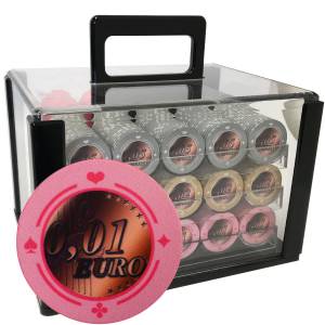 600 poker chips Bird Cage...