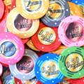 Maletín de 500 fichas de póker "Serie 2 - Centavos" - de cerámica de 10 g EXCLUSIVO DE CARTES PRODUCTION.