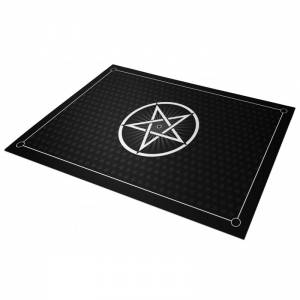Tapete de jogo de cartas "PENTACLE" - neoprene - 60 x 40 cm - retangular.