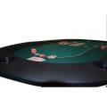 Pokertischplatte "TOURNAMENT" - 200 cm x 100 cm - klappbar - für 10 Spieler