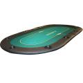Encima de la mesa de póker "TOURNAMENT" - 200 cm x 100 cm - plegable - para 10 jugadores