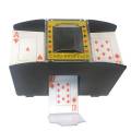 Mezclador automático para 4 juegos de cartas - formato póker o bridge.