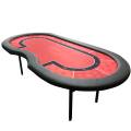 Table de poker de tournoi "RED" – emplacement dealer – 10 joueurs