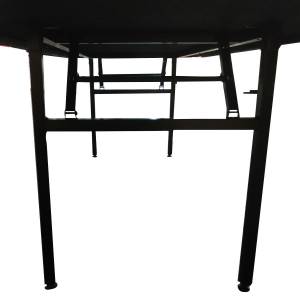 Mesa de pÃ´quer de torneio "BLUE" - pernas dobrÃ¡veis - localizaÃ§Ã£o do dealer - 10 jogadores