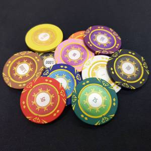 600 poker chip Bird Cage...