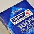 Fournier "EPT" - Baraja de 55 cartas 100% plástico - formato póker - 2 índices Jumbo