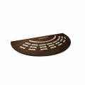 Tapete de juego Medio círculo "JERSEY" - jersey/neopreno