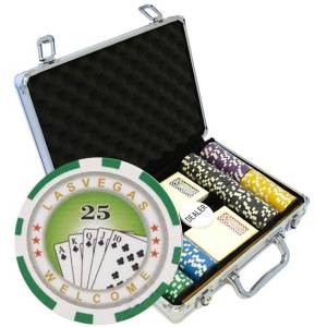 Pokerkoffer mit 200 Chips...