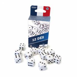 "12 DÉS" - Ducale le jeu français - 18mm