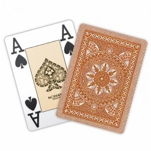 Cartuccia di 14 giochi Modiano "CRISTALLO" - Arancione