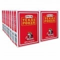 Cartucho de 14 juegos Modiano "TEXAS POKER HOLD EM" - ROJO