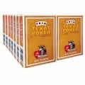 Cartuccia di 14 giochi Modiano "TEXAS POKER HOLD EM" - Arancione