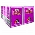 Cartucho de 14 juegos Modiano "TEXAS POKER HOLD EM" - Violeta