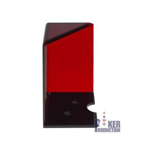 Porte cartes rouge de 6 jeux de Black Jack