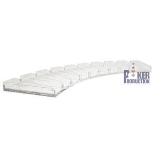 Semicircular RAINBOW storage rack for wheels - without lid