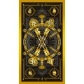 "KEYMASTER" Tarot" può essere tradotto in italiano come "Tarocchi del Guardiano delle Chiavi".
