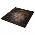 Dywanik kartomancji "CHIŃSKI ASTRO KOZA" - dżersej z neoprenu - kwadrat - 80 x 80 cm