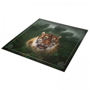 Kartomantimatta "ASTRO CHINESE TIGER" - neopren jersey - kvadratisk - 80 x 80 cm