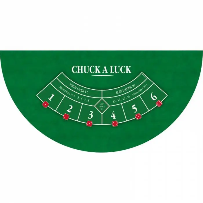 Tapis de chuck a luck XL 200 x 100 cm demi-lune