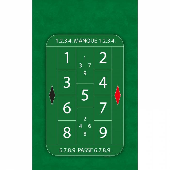 "LA BOULE XL" Game Mat - 180 x 110 cm - neoprene jersey - 4 colors