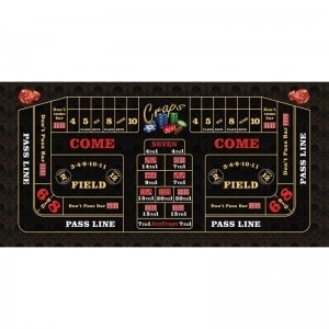 Tappeto "CRAPS V.I.P." -...