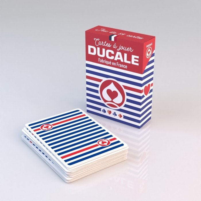 Ducale "SUMMER 22 - MARINIÈRE" - edição SAINT MALO - baralho com 54 cartas.